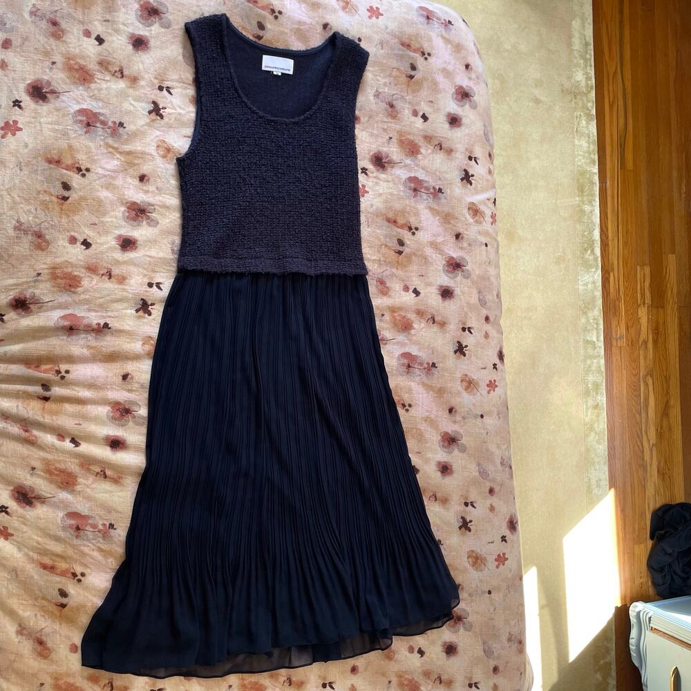 213 Industry navy Midi Cocktail Dress